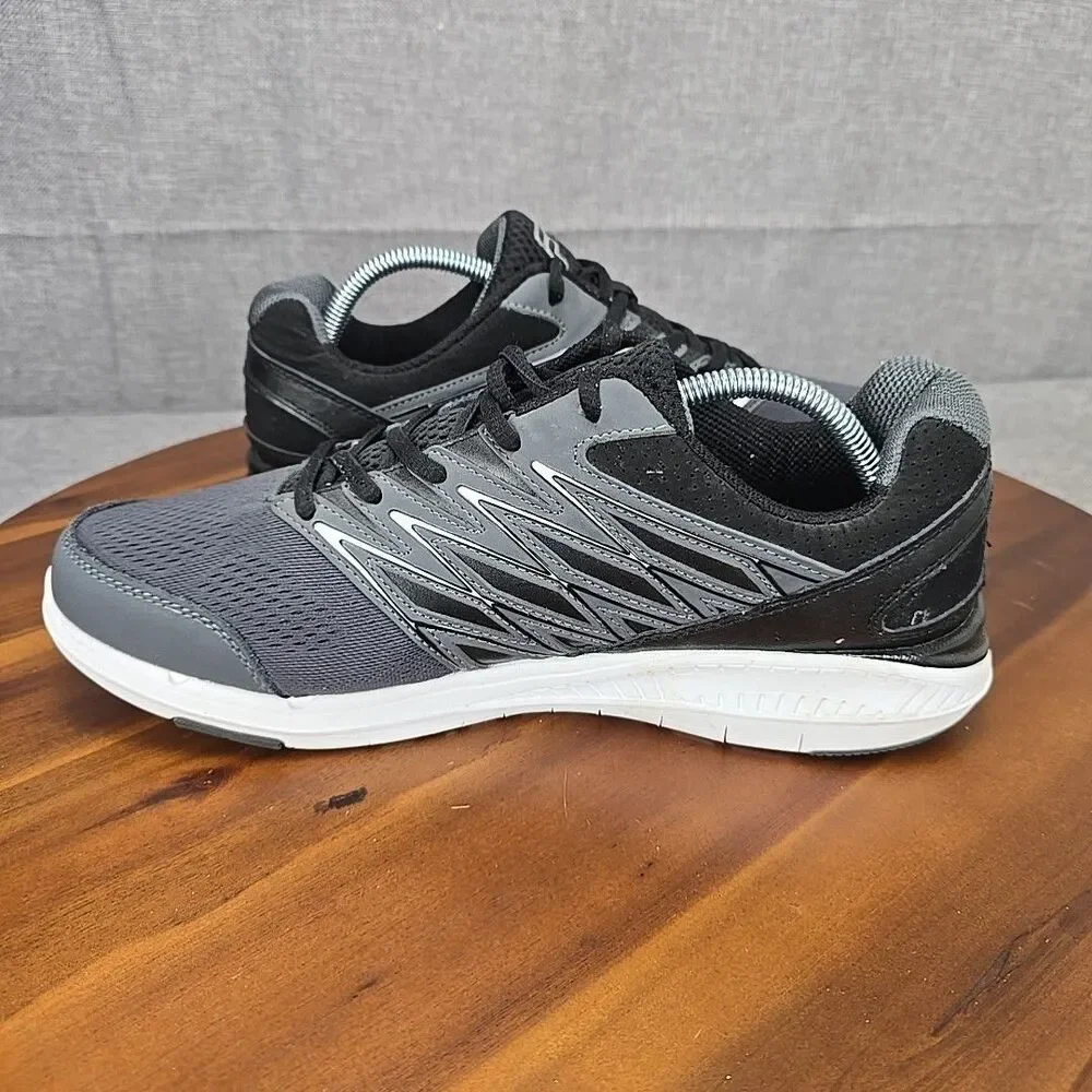 Fila Mens Indus Coolmax Gray 1SR20883-409‎ Black Running Shoes Sneakers Size 11